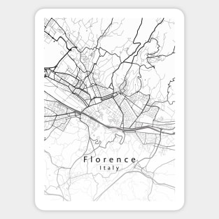 Florence Italy City Map Sticker
